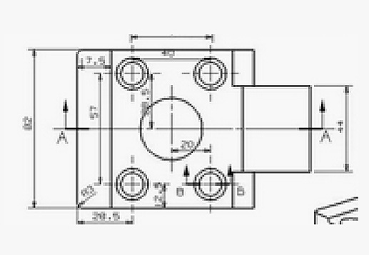 Injection molding design drawing