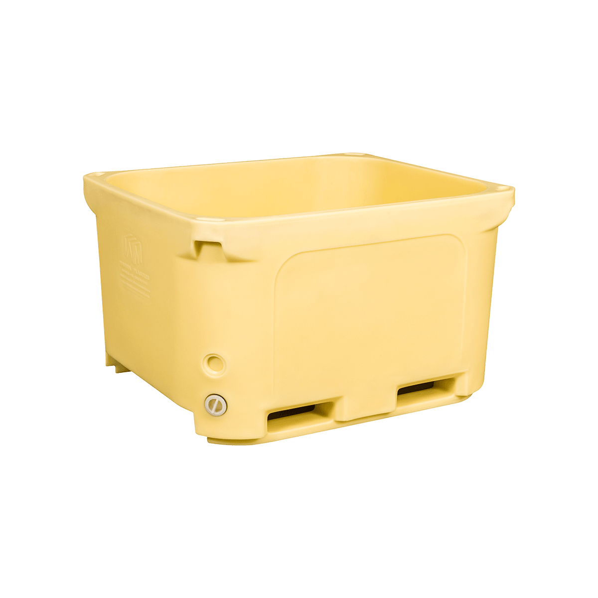 F-660L bin de alimentos apilables de plástico Taller y almacén Uso bin de cadena de frío